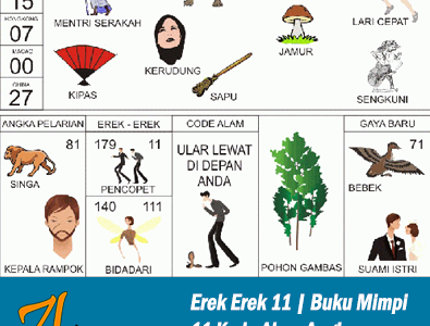 Erek Erek 11 | Buku Mimpi 11 Kode Alam Pelarian dan Taysen